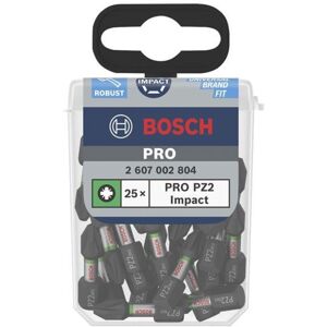Bosch 2608522404 Impact Control Screwdriver Bit PZ2 (Pack 25) BPA608522404 Bosch 2608522404 Impact Control Screwdriver Bit PZ2 (Pack 25) BPA608522404