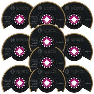 Acz 85 eib 85mm BiM-TiN Segment Starlock Multi-Tool Blade For Multi-Material Pack Of 10 - Bosch Acz 85 eib 85mm BiM-TiN Segment Starlock Multi-Tool Blade For Multi-Material Pack Of 10 - Bosch