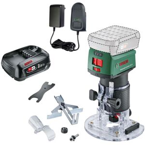 Bosch AdvancedTrimRouter 18v 18V-8 Cordless Trim Router 1 x 2.0Ah Battery Bosch AdvancedTrimRouter 18v 18V-8 Cordless Trim Router 1 x 2.0Ah Battery