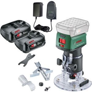 Bosch AdvancedTrimRouter 18v 18V-8 Cordless Trim Router 2 x 2.0Ah Batteries Bosch AdvancedTrimRouter 18v 18V-8 Cordless Trim Router 2 x 2.0Ah Batteries