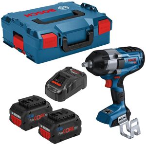 Bosch Professional - Bosch 06019J8370 gds 18V-1000 Pro biturbo 1/2in Impact Wrench 2 x 8.0Ah ProCORE Bosch Professional - Bosch 06019J8370 gds 18V-1000 Pro biturbo 1/2in Impact Wrench 2 x 8.0Ah ProCORE