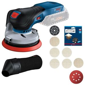 Bosch - gex 18V-125 Brushless 18v Random Orbital Sander Bare +7pc expert M480 Mesh Bosch - gex 18V-125 Brushless 18v Random Orbital Sander Bare +7pc expert M480 Mesh