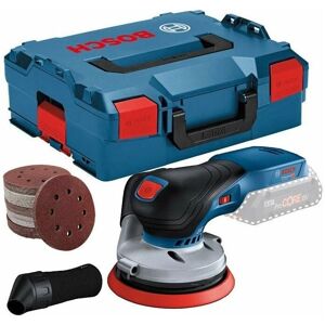 Bosch - gex 18V-125 Brushless 18v Random Orbital Sander + Lboxx + 50 Sheets Bosch - gex 18V-125 Brushless 18v Random Orbital Sander + Lboxx + 50 Sheets