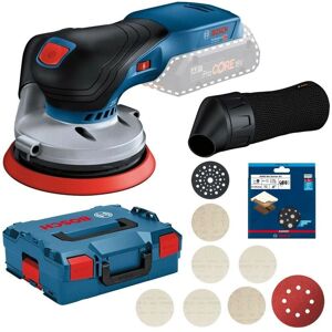 Bosch - gex 18V-125 Brushless 18v Random Orbital Sander Lboxx 7pc expert M480 Mesh Bosch - gex 18V-125 Brushless 18v Random Orbital Sander Lboxx 7pc expert M480 Mesh