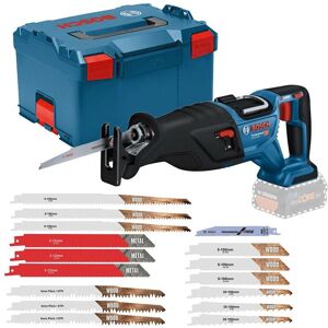 Bosch - gsa 18V-28 18v biturbo Brushless Reciprocating Saw Bare +lboxx + 16 Blades Bosch - gsa 18V-28 18v biturbo Brushless Reciprocating Saw Bare +lboxx + 16 Blades
