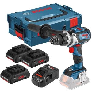 Gsb 18V-110 c 18v Brushless Combi Drill Robust Series + 3x 4.0Ah Batteries - Bosch Gsb 18V-110 c 18v Brushless Combi Drill Robust Series + 3x 4.0Ah Batteries - Bosch