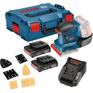 Bosch - GSS18V-10 18v Li-ion Multi Base Orbital Detail Sander +3 Plates 2 x 2ah Bosch - GSS18V-10 18v Li-ion Multi Base Orbital Detail Sander +3 Plates 2 x 2ah