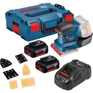 Bosch - GSS18V-10 18v Li-ion Multi Base Orbital Detail Sander +3 Plates 2 x 5ah Bosch - GSS18V-10 18v Li-ion Multi Base Orbital Detail Sander +3 Plates 2 x 5ah