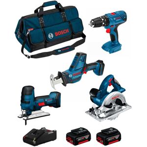 Bosch - Kit 18V BK403BAG (gsa 18 v-li c + gst 18 v-li s + gks 18 v-li + gsb 18V-21 + 2 x 4,0 Ah + GAL18V-40 + Bag) Bosch - Kit 18V BK403BAG (gsa 18 v-li c + gst 18 v-li s + gks 18 v-li + gsb 18V-21 + 2 x 4,0 Ah + GAL18V-40 + Bag)