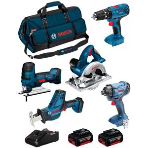 Bosch - Kit 18V BK501BAG (gsa 18 v-li c + gst 18 v-li s + gks 18 v-li + gsb 18V-21 + gdr 18V-160 + 2 x 4,0 Ah + GAL18V-40 + Bag) Bosch - Kit 18V BK501BAG (gsa 18 v-li c + gst 18 v-li s + gks 18 v-li + gsb 18V-21 + gdr 18V-160 + 2 x 4,0 Ah + GAL18V-40 + Bag)