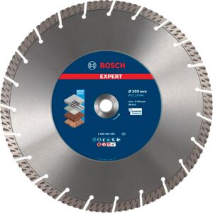 Bosch EXPERT MultiMaterial Diamond Cutting Disc 300 x 22.23 x 2.8 x 15mm Bosch EXPERT MultiMaterial Diamond Cutting Disc 300 x 22.23 x 2.8 x 15mm