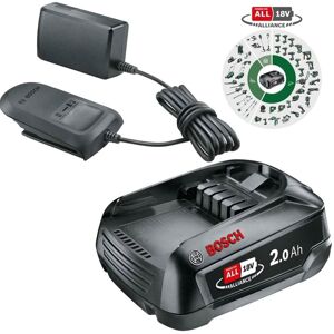 Bosch Starter Set 18V PBA 2.0Ah Battery + Standard Charger Kit - Power For All Bosch Starter Set 18V PBA 2.0Ah Battery + Standard Charger Kit - Power For All