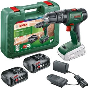 Bosch UniversalImpact 18v Cordless Combi Hammer Drill Power For ALL - 2 x 2ah Bosch UniversalImpact 18v Cordless Combi Hammer Drill Power For ALL - 2 x 2ah