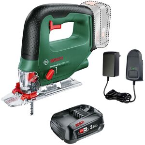 Bosch UniversalSaw 18v 18V-100 Cordless Jigsaw P4A 1 x 2.0Ah Battery & Charger Bosch UniversalSaw 18v 18V-100 Cordless Jigsaw P4A 1 x 2.0Ah Battery & Charger
