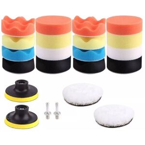 SNQ Car polishing sponge, polishing sponge kit with M10 drill adapter, set of 11 polishing pads, wool hair removal pads for polisher SNQ Car polishing sponge, polishing sponge kit with M10 drill adapter, set of 11 polishing pads, wool hair removal pads for polisher