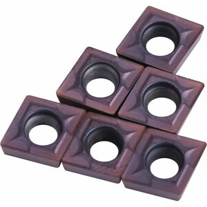 Dewdat - Carbide Inserts, 10 Pieces cnc Carbide Turning Inserts Blade, Lathe Turning Tool, CCMT060204 VP15TF, With Box, For Processing Ordinary Steel Dewdat - Carbide Inserts, 10 Pieces cnc Carbide Turning Inserts Blade, Lathe Turning Tool, CCMT060204 VP15TF, With Box, For Processing Ordinary Steel