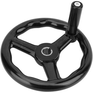 CCYKXA Hand Wheel, Bakelite Lathe Handwheel, 3 Spoke Bak-elite Anti-slip Lathe Handwheel 20018mm with Handle for Milling Machine Lathes Grinders CCYKXA Hand Wheel, Bakelite Lathe Handwheel, 3 Spoke Bak-elite Anti-slip Lathe Handwheel 20018mm with Handle for Milling Machine Lathes Grinders