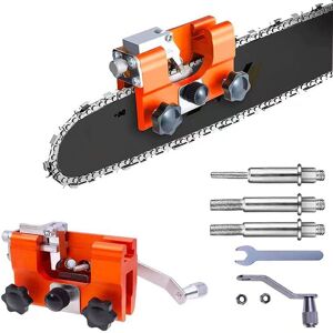 Csparkv - Chainsaw Sharpener, Hand Crank Chainsaw Chain Sharpening Jig Kit, Grinding Head Position Can Be Moved to Sanding, Convenient to Carry 3 Csparkv - Chainsaw Sharpener, Hand Crank Chainsaw Chain Sharpening Jig Kit, Grinding Head Position Can Be Moved to Sanding, Convenient to Carry 3