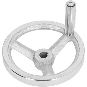 TEHTUY Chrome-plated lathe handwheel 12 x 125 mm, 3-spoke cast iron handwheel, milling machine handwheel, machine tool handwheel, swiveling handwheel for TEHTUY Chrome-plated lathe handwheel 12 x 125 mm, 3-spoke cast iron handwheel, milling machine handwheel, machine tool handwheel, swiveling handwheel for