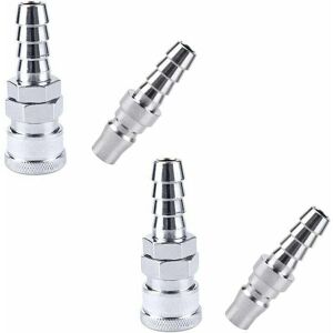 YMYNY Compressed Air Quick Connector Air Hose Quick Connectors Compressor Coupler Pneumatic Connector Compressor Connector Pneumatic Quick Connector 2 YMYNY Compressed Air Quick Connector Air Hose Quick Connectors Compressor Coupler Pneumatic Connector Compressor Connector Pneumatic Quick Connector 2