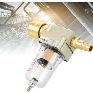 MCBOSON Compressed Air Water Separator, 1/4 Air Compressor Regulator Filter, Compressor Regulator Filter, for Compressor Filter,--TRIMEC MCBOSON Compressed Air Water Separator, 1/4 Air Compressor Regulator Filter, Compressor Regulator Filter, for Compressor Filter,--TRIMEC