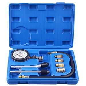 GOTRAYS Compression Tester, Compression Gauge Kit Compressor Set for All Engines Two Test Modes: Bar and psi GOTRAYS Compression Tester, Compression Gauge Kit Compressor Set for All Engines Two Test Modes: Bar and psi