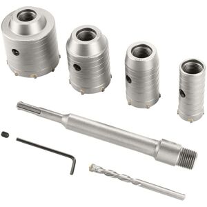 TLILY Concrete Hole Saw Kit,30 40 50 65mm Drill Bits for sds Plus Hammer Drills,Circle Set Brick TLILY Concrete Hole Saw Kit,30 40 50 65mm Drill Bits for sds Plus Hammer Drills,Circle Set Brick