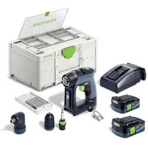 Festool - 586867 12v Cordless Drill Kit cxs 12 2,5-Set Festool - 586867 12v Cordless Drill Kit cxs 12 2,5-Set