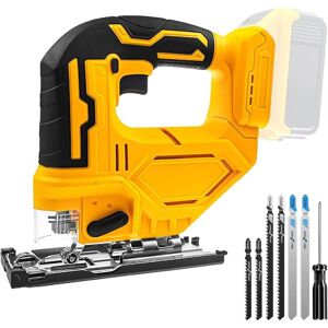 COOCHEER Cordless jigsaw, compatible with Dewalt 20V Max battery, 400W jigsaw blade, 2700 rpm, 45° miter cuts with jigsaw blades for straight/curved/circular COOCHEER Cordless jigsaw, compatible with Dewalt 20V Max battery, 400W jigsaw blade, 2700 rpm, 45° miter cuts with jigsaw blades for straight/curved/circular