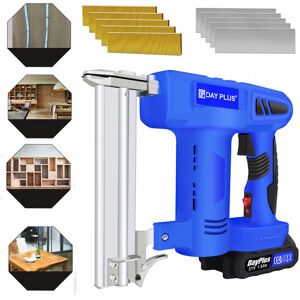 Briefness - Cordless Nailer Gun 2 in 1 Cordless Nail Staple Guns with Battery Fast Charger Briefness - Cordless Nailer Gun 2 in 1 Cordless Nail Staple Guns with Battery Fast Charger