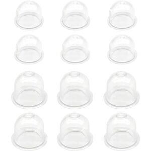 CSPARKV 12Pcs White Primer Bulb Pump 19mm 22mm Carburetor Oil Cup Ignition Capsule Fuel Pump for Trimmer, Brush Cutter, Gas Saw, Chainsaw CSPARKV 12Pcs White Primer Bulb Pump 19mm 22mm Carburetor Oil Cup Ignition Capsule Fuel Pump for Trimmer, Brush Cutter, Gas Saw, Chainsaw