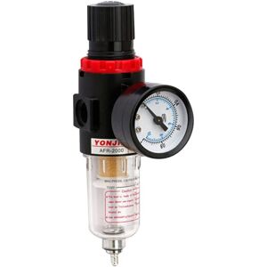 CSPARKV 18×4×4.5cm)Air Filter Regulator, Compressor Water Separator, Oil Water Separator Filter, Oil Water Compressor Filter, Apply to Filter Moisture, CSPARKV 18×4×4.5cm)Air Filter Regulator, Compressor Water Separator, Oil Water Separator Filter, Oil Water Compressor Filter, Apply to Filter Moisture,