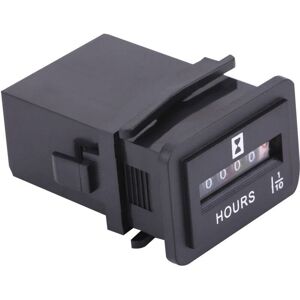 TEHTUY DC 6-80V mechanical hour gauge, for petrol diesel engine generator, motorboat HM001. TEHTUY DC 6-80V mechanical hour gauge, for petrol diesel engine generator, motorboat HM001.