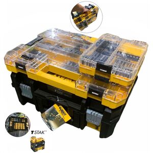 Dewalt 142 PC Drill Bit Set Flat Spade Brad Point HSS-G + Tough Case + Tstak 2 Dewalt 142 PC Drill Bit Set Flat Spade Brad Point HSS-G + Tough Case + Tstak 2