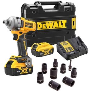 Dewalt 18v XR DCF892P2T Brushless 1/2 High Torque Wrench Detent - 2x 5ah Kit Dewalt 18v XR DCF892P2T Brushless 1/2 High Torque Wrench Detent - 2x 5ah Kit