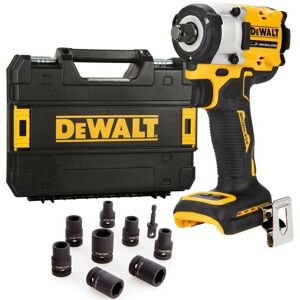 Dewalt 18v XR DCF921N Brushless 1/2"" Torque Wrench + Tstak Case + 9PC Socket Set Dewalt 18v XR DCF921N Brushless 1/2"" Torque Wrench + Tstak Case + 9PC Socket Set