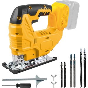 COOCHEER Dewalt 20V cordless jigsaw, battery compatible, 400W brushless motor, 2700 rpm, 45° miter cuts for straight/curved/circular cuts COOCHEER Dewalt 20V cordless jigsaw, battery compatible, 400W brushless motor, 2700 rpm, 45° miter cuts for straight/curved/circular cuts