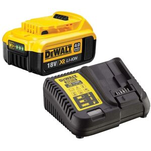 Dewalt DCB182 4.0ah 18v XR Lithium Ion Li-Ion Battery with DCB115 Charger Dewalt DCB182 4.0ah 18v XR Lithium Ion Li-Ion Battery with DCB115 Charger