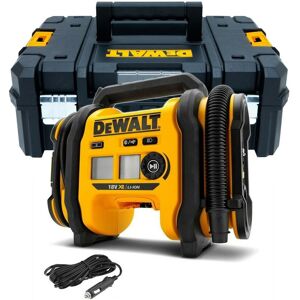 DeWalt DCC018N 18V XR Cordless Inflator In Car 12v Charger Bare + Tstak Case DeWalt DCC018N 18V XR Cordless Inflator In Car 12v Charger Bare + Tstak Case