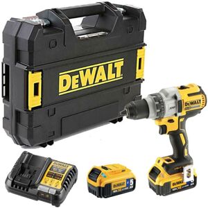 DCD991P2B-GB 18V xr Brushless Premium Drill Driver - 2x 5Ah Bluetooth Batteries, Charger & Tstak Case - Dewalt DCD991P2B-GB 18V xr Brushless Premium Drill Driver - 2x 5Ah Bluetooth Batteries, Charger & Tstak Case - Dewalt
