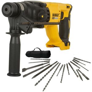 DCH133N 18v Brushless sds Hammer Drill 3 Mode + 17 Piece Bit Set - Dewalt DCH133N 18v Brushless sds Hammer Drill 3 Mode + 17 Piece Bit Set - Dewalt