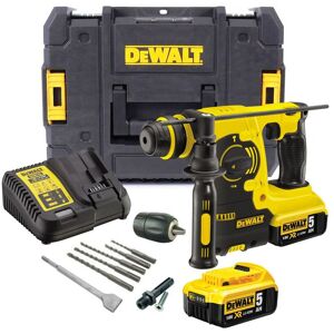 Dewalt DCH253P2 18v 3kg SDS+ Rotary Hammer Drill, 2 x 5.0ah Batt Charger + Chuck Dewalt DCH253P2 18v 3kg SDS+ Rotary Hammer Drill, 2 x 5.0ah Batt Charger + Chuck