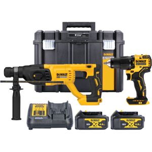 Dewalt DCK2070M2T 18v XR Brushless SDS + Combi Twin Kit DCD709 + DCH133 2x4ah Dewalt DCK2070M2T 18v XR Brushless SDS + Combi Twin Kit DCD709 + DCH133 2x4ah