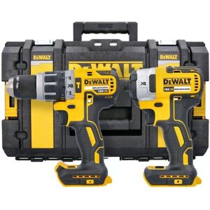 Dewalt - DCK266 18v Brushless DCD796 Combi Drill DCF887 Impact Driver Toughsystem Dewalt - DCK266 18v Brushless DCD796 Combi Drill DCF887 Impact Driver Toughsystem
