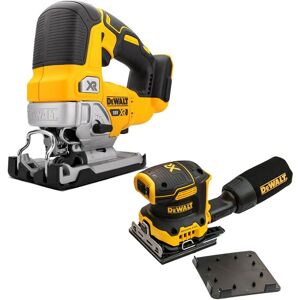 DeWalt DCS334N 18v XR Cordless Brushless Top Jigsaw & DCW200N Orbital Sander DeWalt DCS334N 18v XR Cordless Brushless Top Jigsaw & DCW200N Orbital Sander