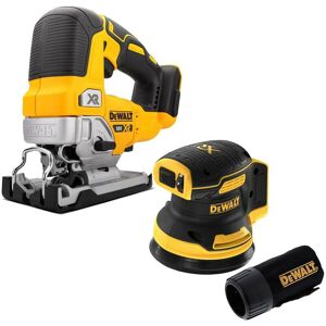 DEWALT DCS334N / DCW210N - 18V XR Brushless Jigsaw & Orbital Sander DEWALT DCS334N / DCW210N - 18V XR Brushless Jigsaw & Orbital Sander