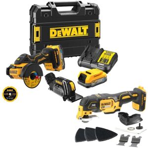 Dewalt DCS438E2T 18v XR Brushless Powerstack Circular Saw 76mm + DCS355N Tool Dewalt DCS438E2T 18v XR Brushless Powerstack Circular Saw 76mm + DCS355N Tool