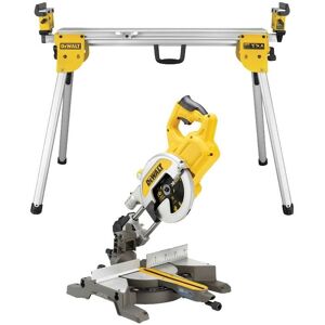 Dewalt DCS777N XR 54v Flexvolt Cordless 216mm Mitre Saw Bare & DE7033 Leg Stand Dewalt DCS777N XR 54v Flexvolt Cordless 216mm Mitre Saw Bare & DE7033 Leg Stand