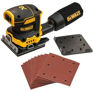 Dewalt DCW200N Cordless Brushless 18v XR 1/4 Sheet Palm Sander +10 Sheets Dewalt DCW200N Cordless Brushless 18v XR 1/4 Sheet Palm Sander +10 Sheets