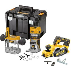 Dewalt - DCW604N 18v xr Brushless Router Trimmer + Plunge Base + DCP580N Planer Dewalt - DCW604N 18v xr Brushless Router Trimmer + Plunge Base + DCP580N Planer